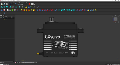 GX Servo With or Without Mounting Hardware